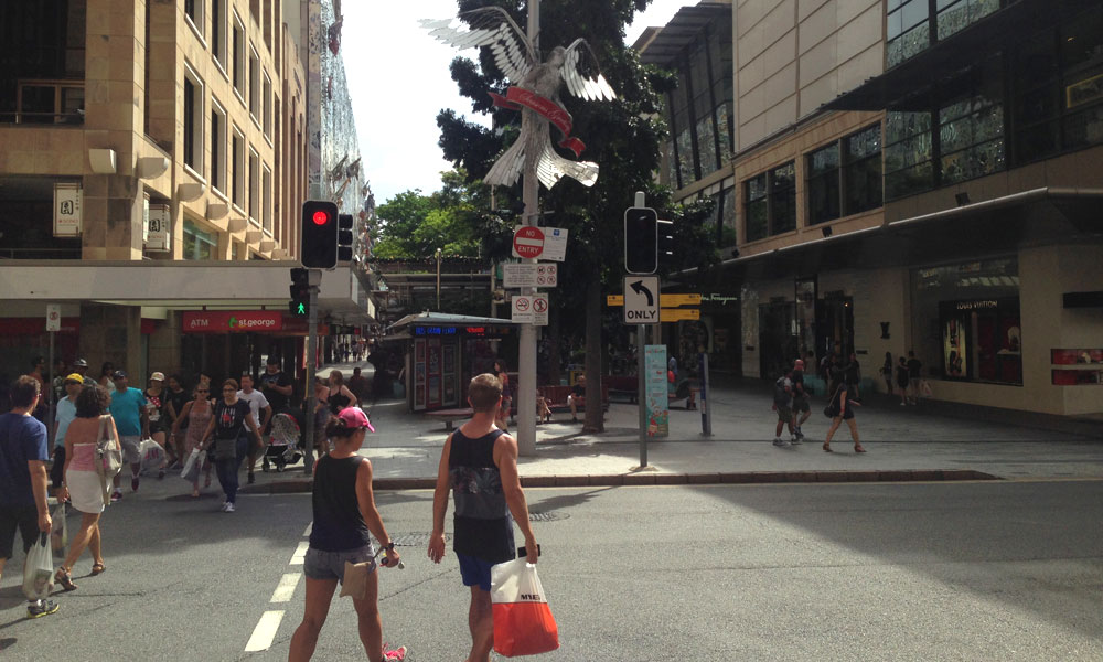 Transport: Queens Street Mall Brisbane Private Airport Transfers