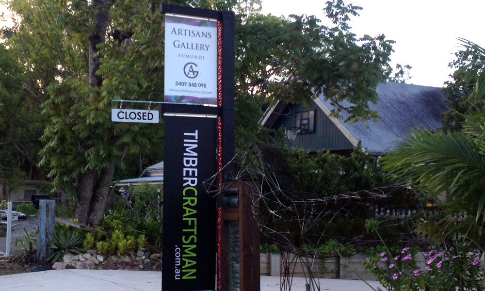 Transport: Timber Crafts Man - Eumundi, Noosa and Sunshine Coast.