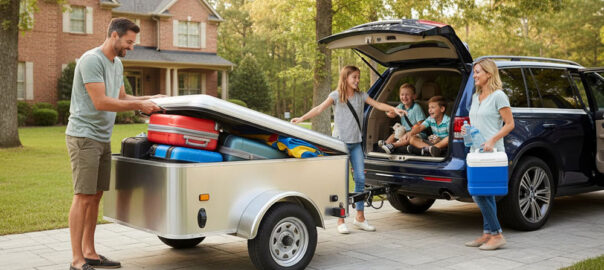 Luggage Trailer Options and Benefits for Family Trips 2026