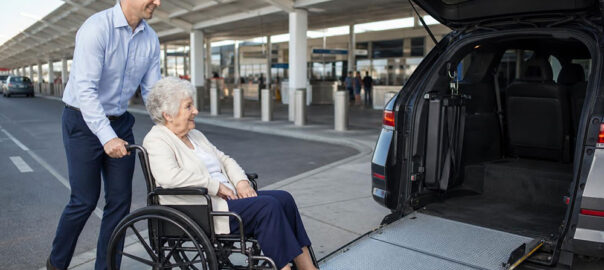 How to Get to Airport With Elderly Relative and Wheelchair