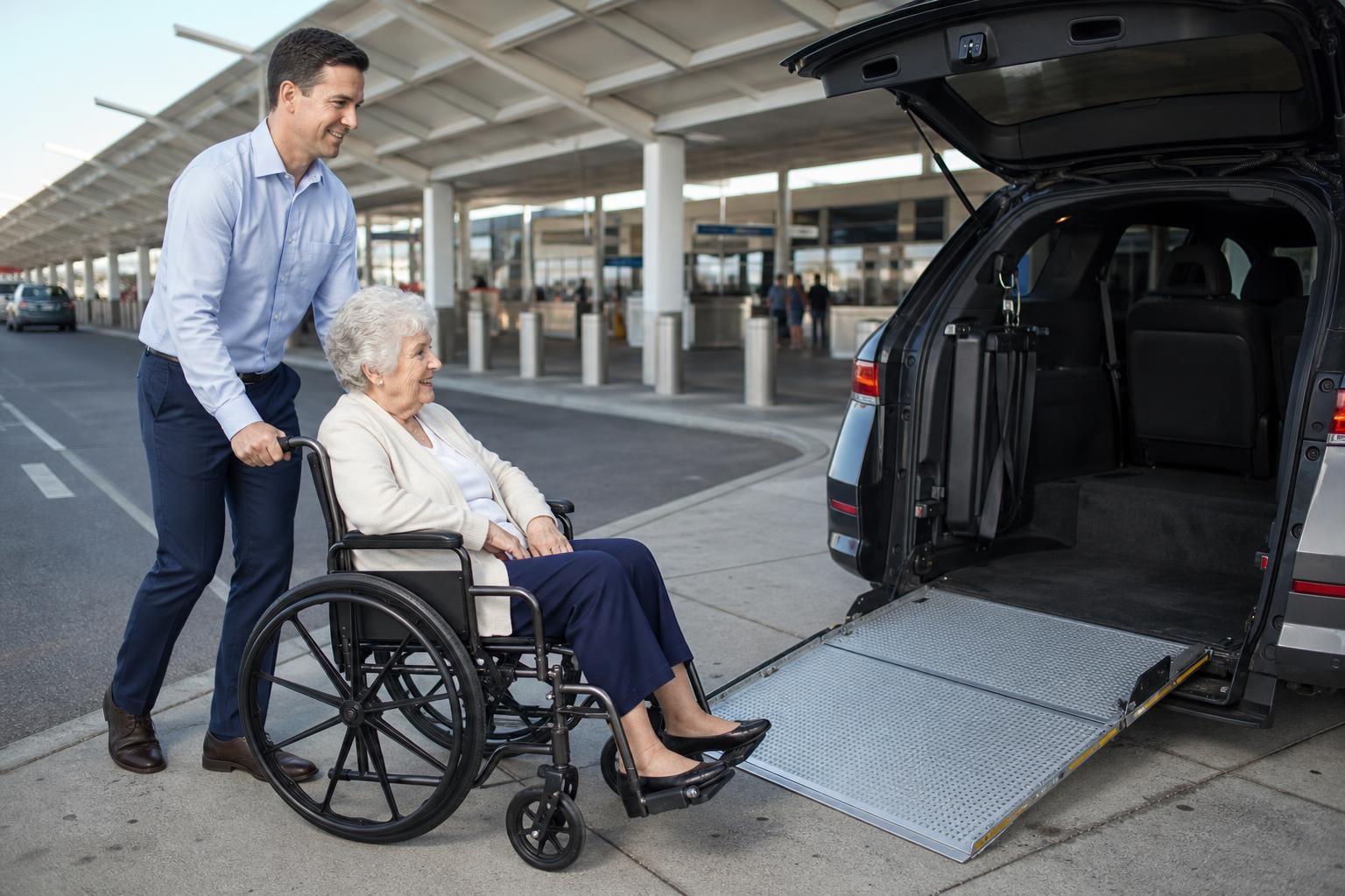 How to Get to Airport With Elderly Relative and Wheelchair | My Private Transfers how to get to airport with elderly relative and wheelchair
