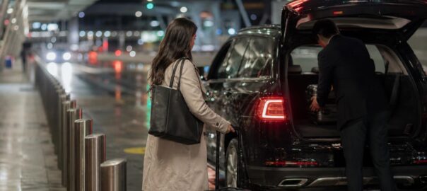 arranging pickups for late night airport arrivals